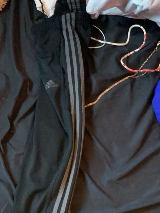 adidas Other - adidas Black Athletic Track Pants with Subtle Logo